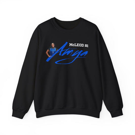 Amya McLeod Cursive Name & Number Crewneck Sweatshirt