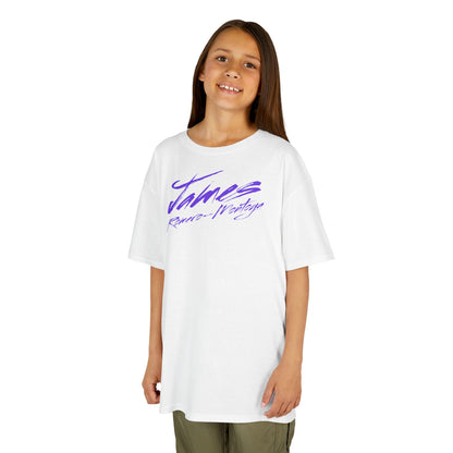 James Romero-Montoya Cursive Kids Tee