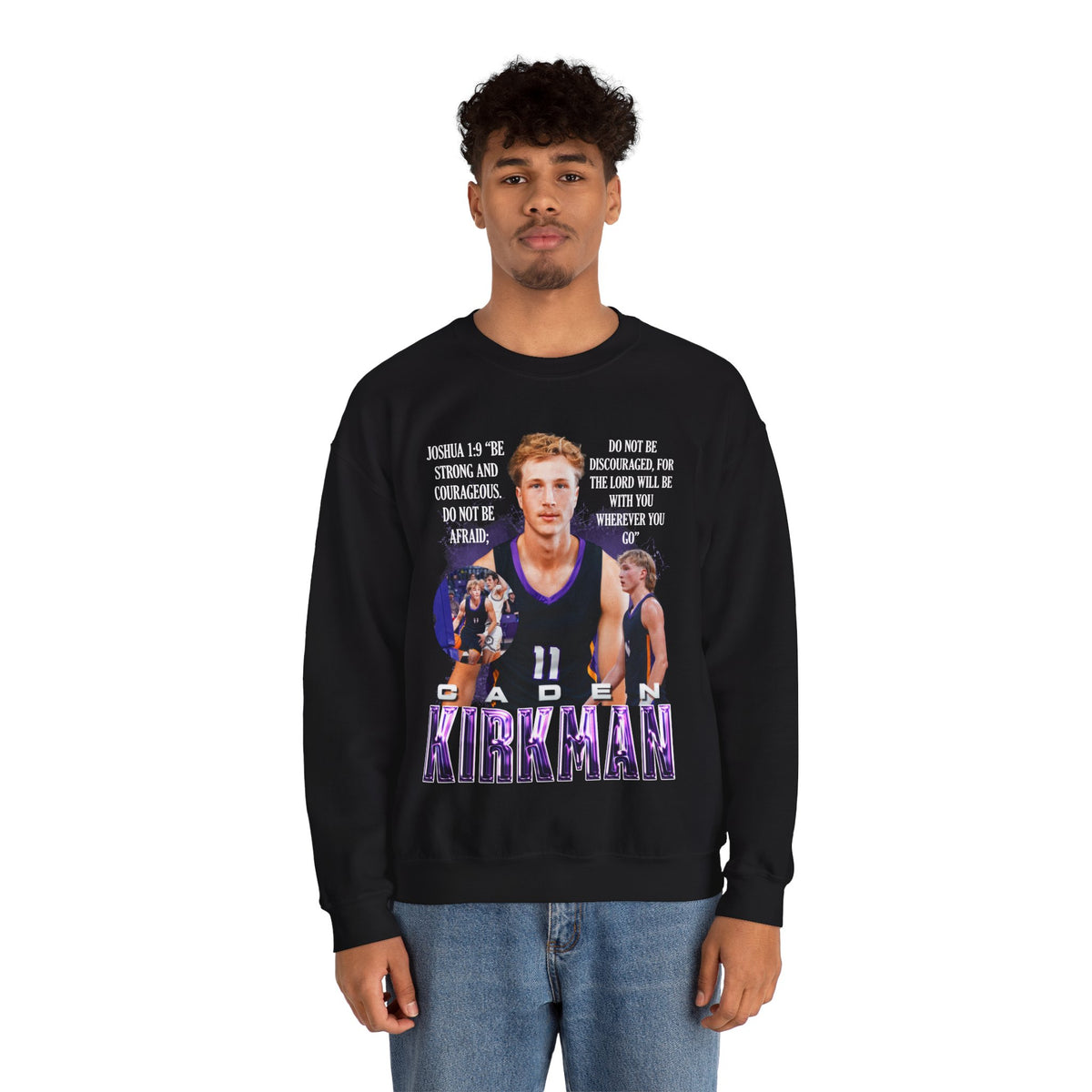 Caden Kirkman Featured Quote Crewneck Sweatshirt