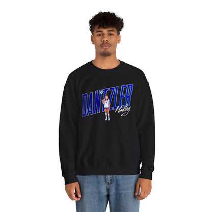 Hadley Dantzler Cursive Combo Colored Crewneck Sweatshirt