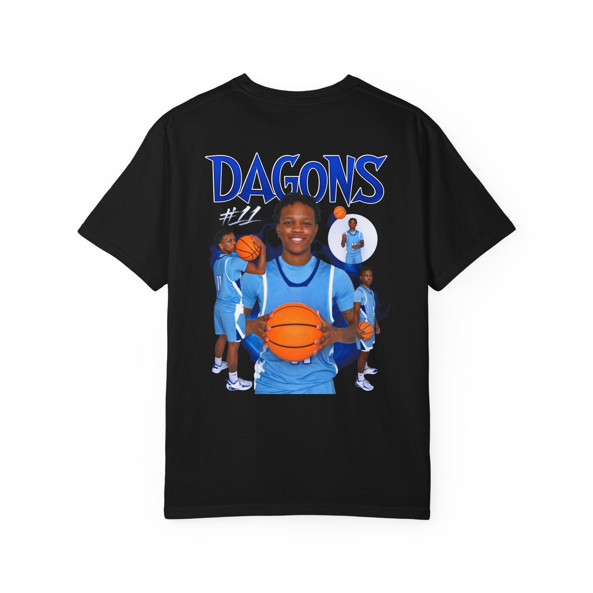Eanae Dagons Logo Front & Back Premium Tee