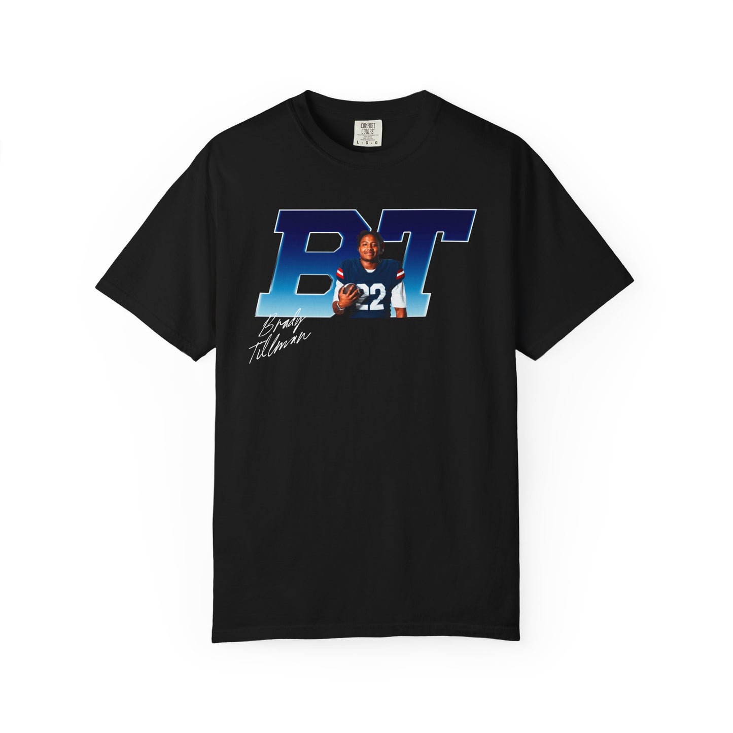 Brady Tillman Big Initials Colored Premium Tee