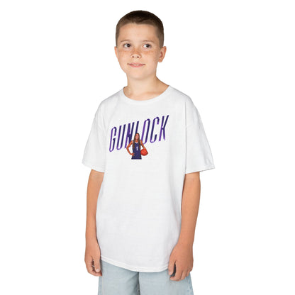 Paeten Gunlock Cursive Combo Colored Kids Tee
