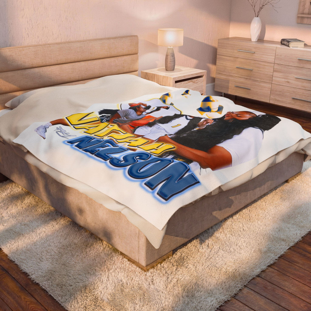 Natiah Nelson 60"-80" Plush Blanket