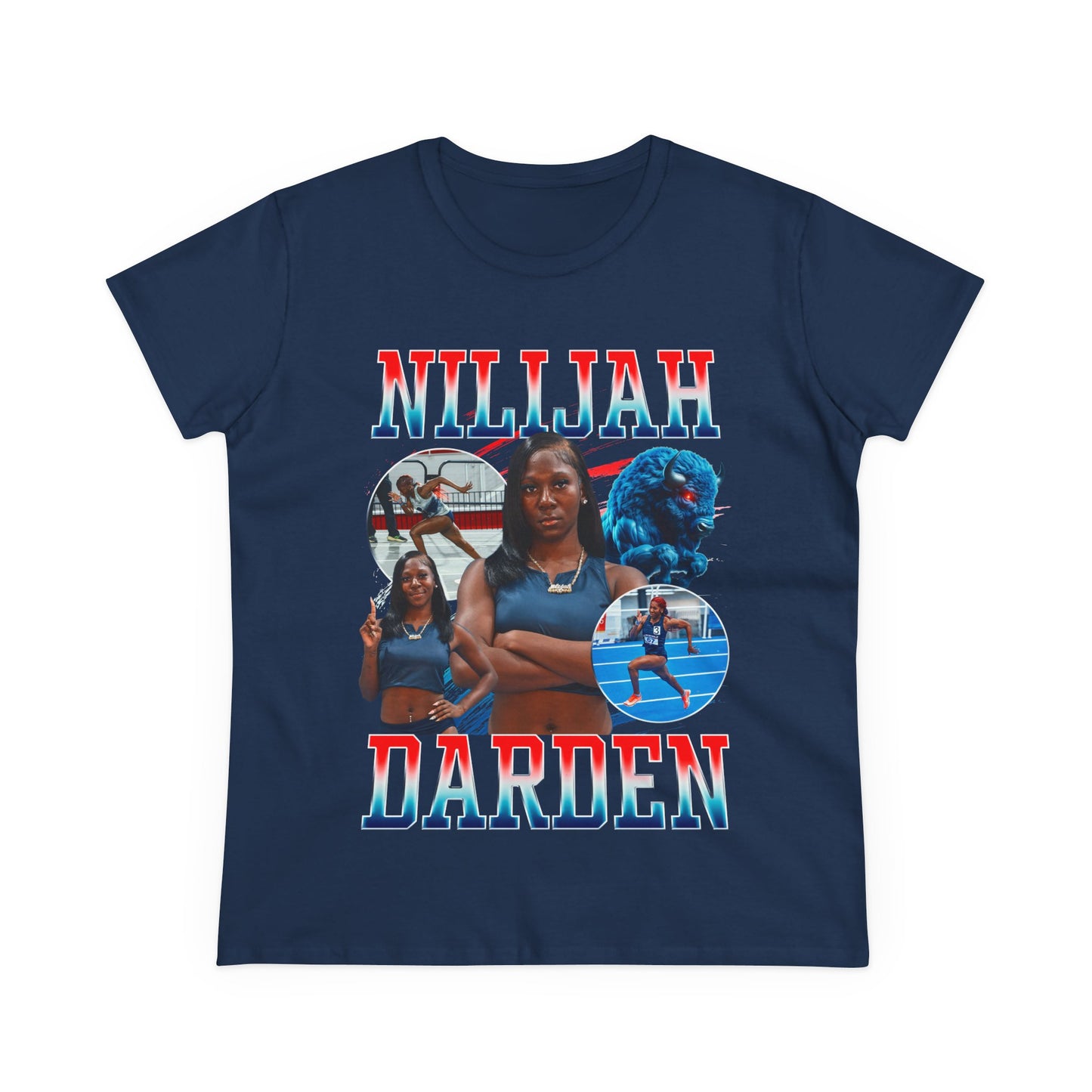 Nilijah Darden Colored & White Combo Women's Tee