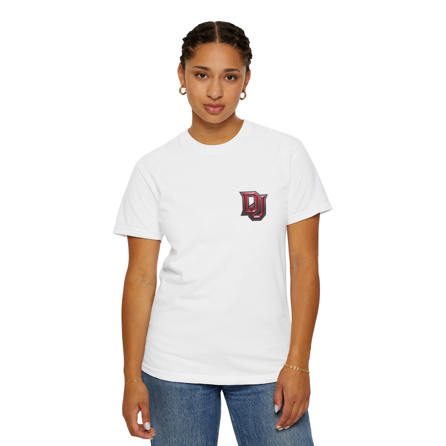 Destiny Jones Logo Front & Back Premium Tee