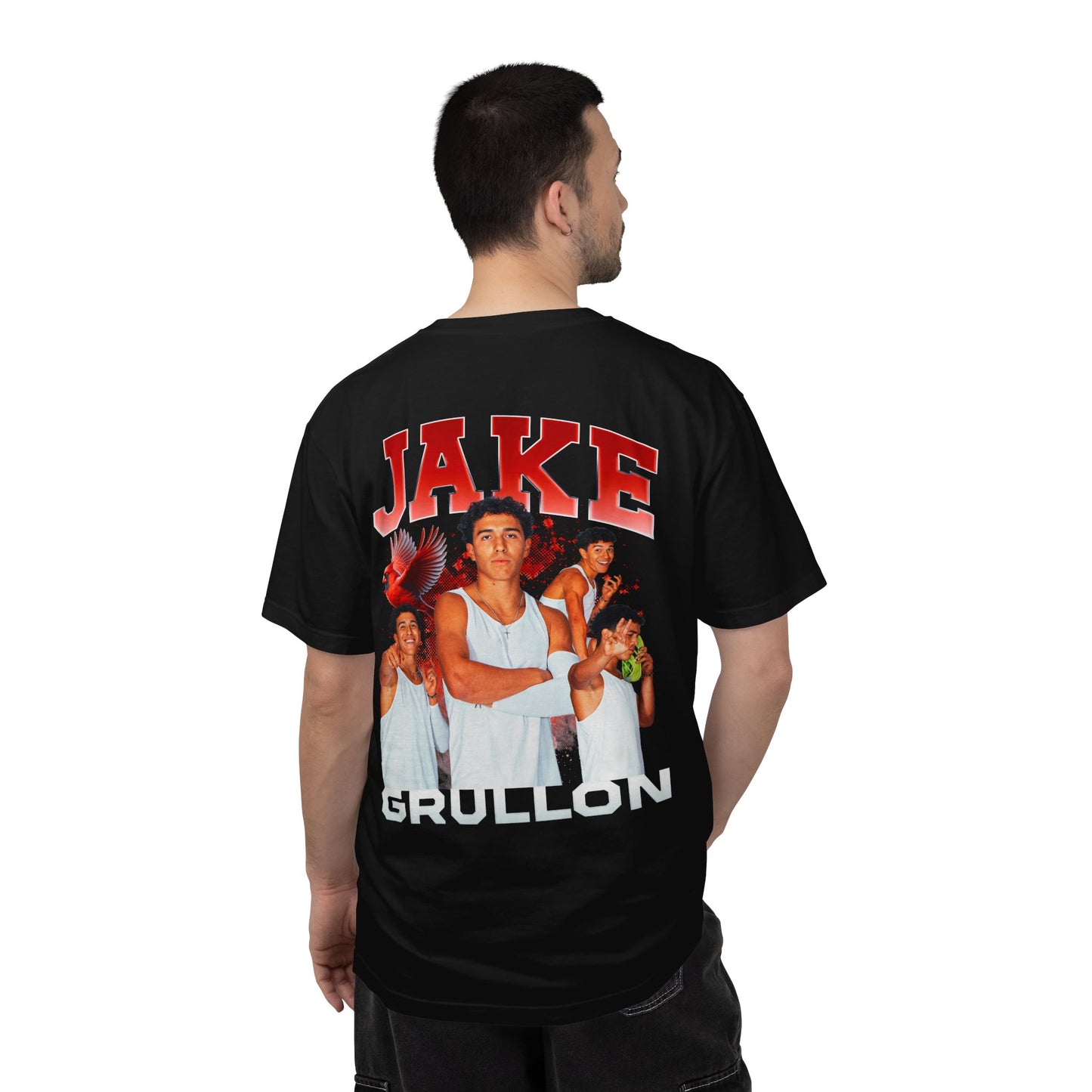 Jake Grullon Logo Front & Back Premium Tee