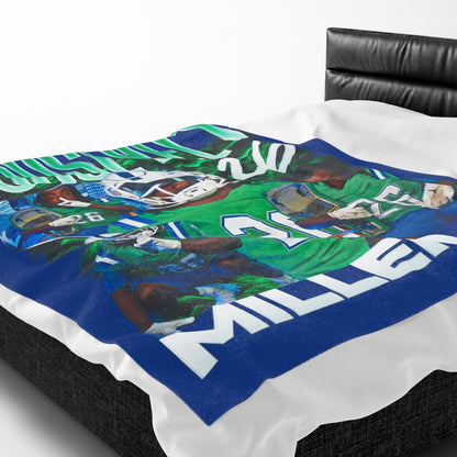Roosevelt Miller Jr. 60"-80" Plush Blanket