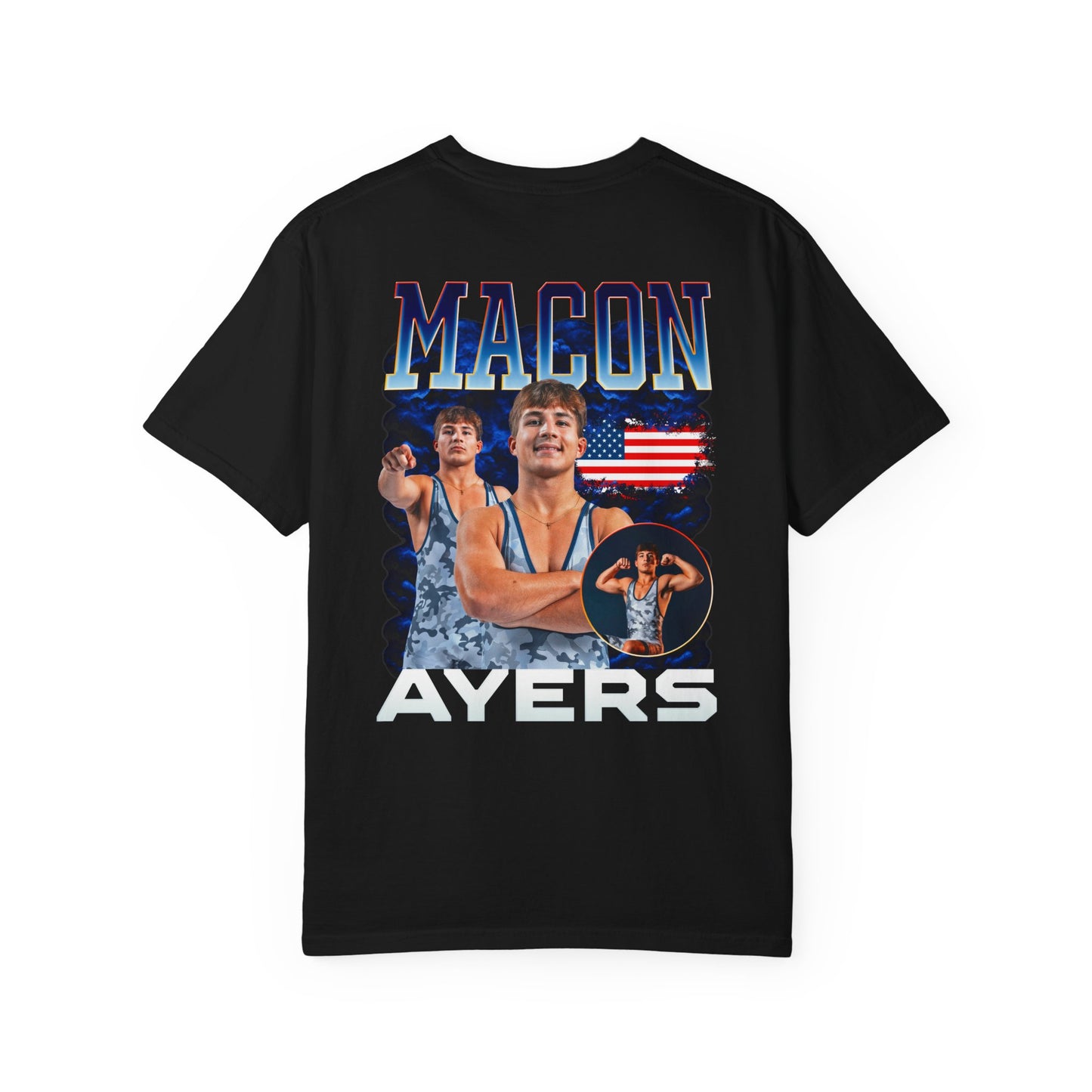 Macon Ayers Logo Front & Back Premium Tee