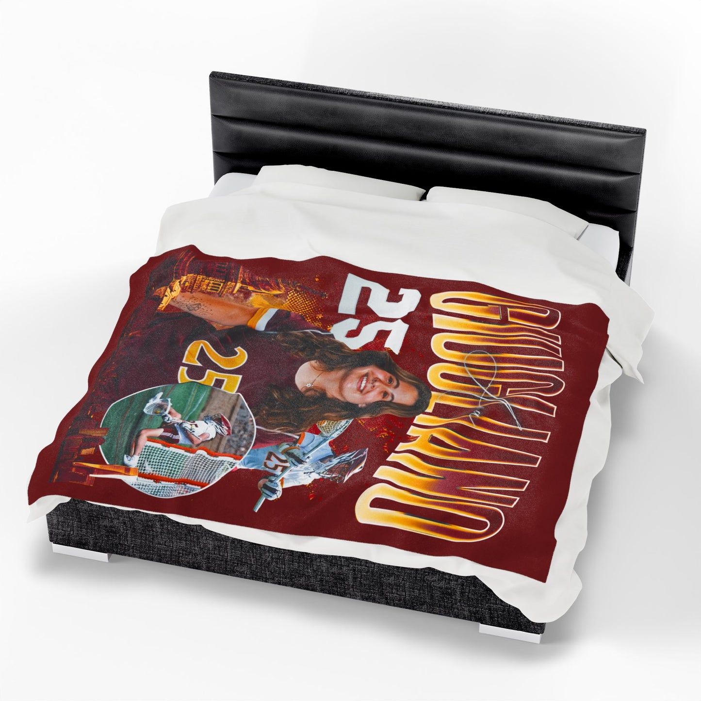 Ava Giugliano Last Name Highlight 60"-80" Plush Blanket