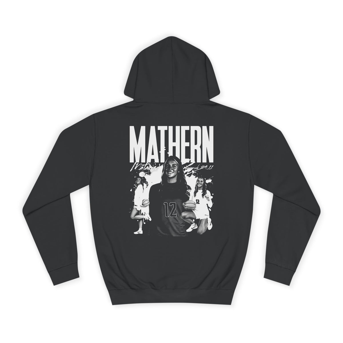 Mataeya Mathern Vintage Blackout Premium Hoodie
