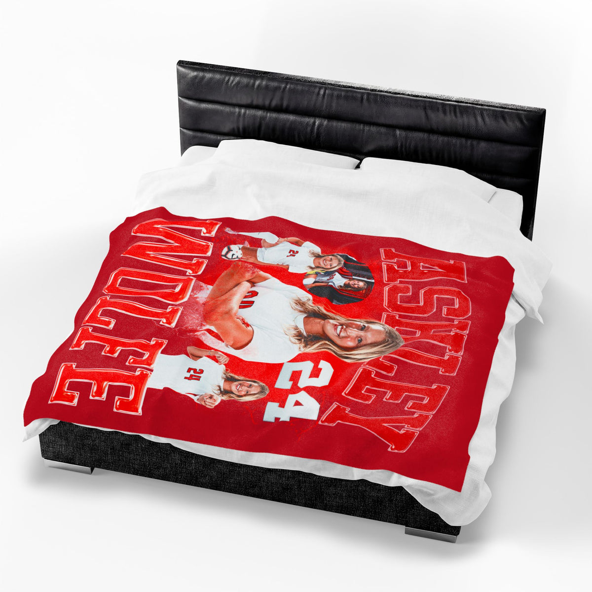 Ashley Wolfe 60"-80" Plush Blanket