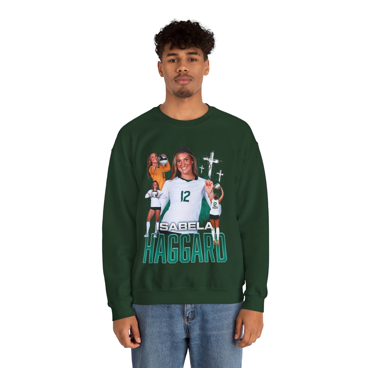 Isabela Haggard Crewneck Sweatshirt