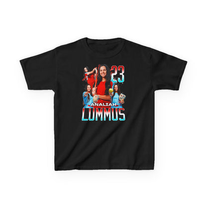 Analiah Lummus Name & Number Ombre Kids Tee
