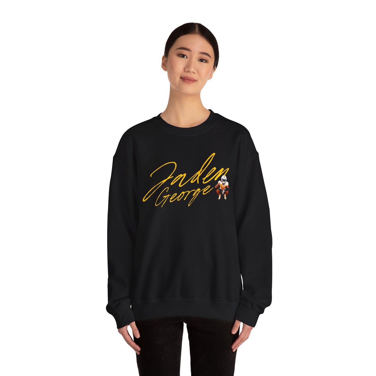 Jaden George Cursive Crewneck Sweatshirt