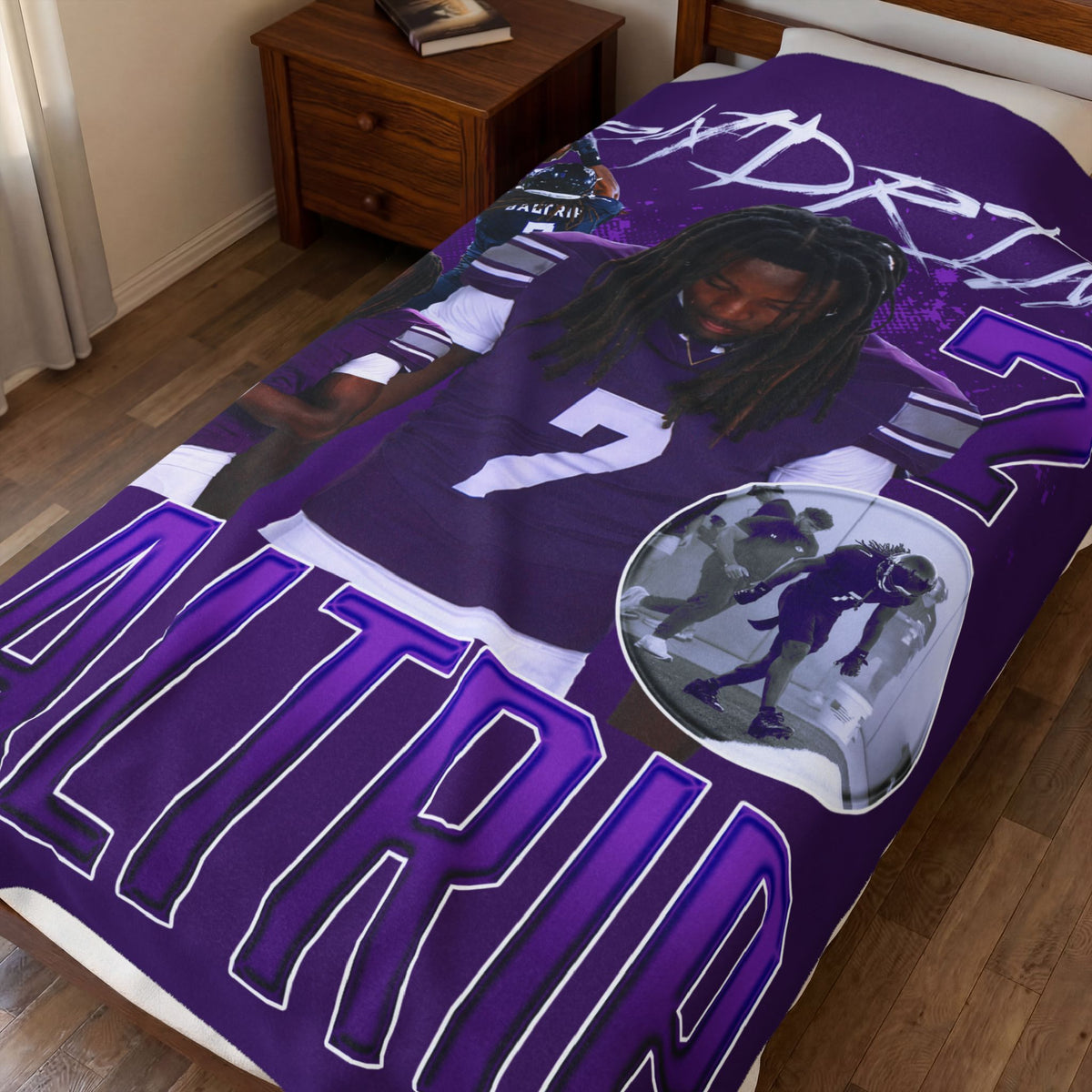 Raydrian Baltrip 60"-80" Plush Blanket