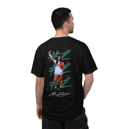 Alli Zajac Logo Front & Back Premium Tee