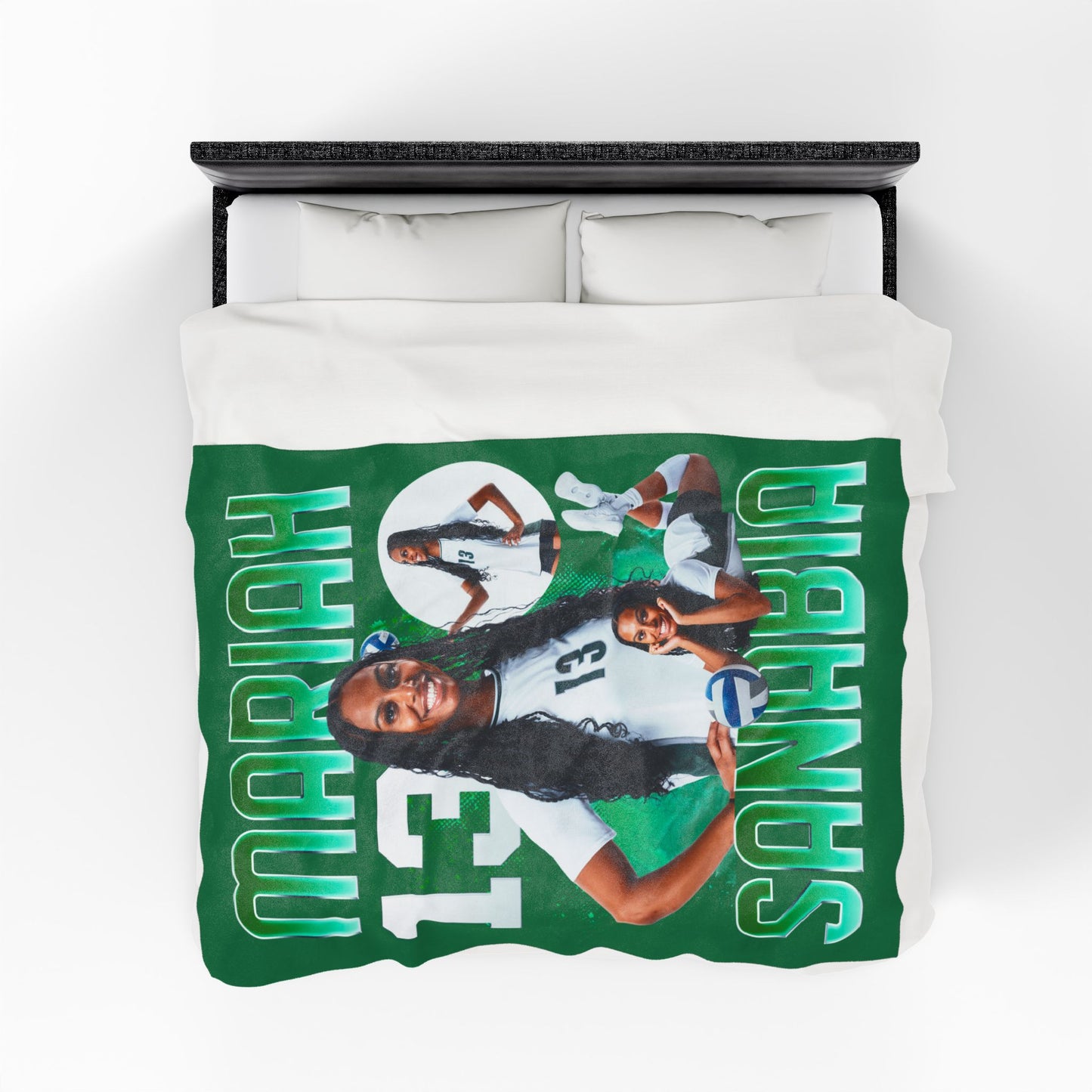 Mariah Sanabia 60"-80" Plush Blanket