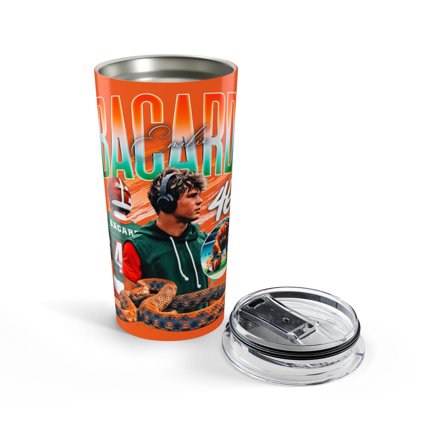 Emilio Bacardi 20oz Tumbler