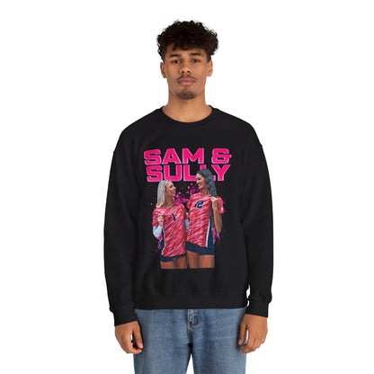 Sam & Sully Pink Crewneck Sweatshirt
