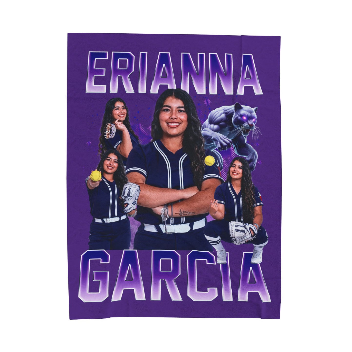 Erianna Garcia 60"-80" Plush Blanket