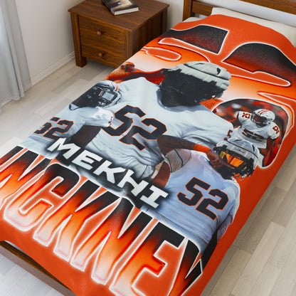 Mekhi Pinckney 60"-80" Plush Blanket
