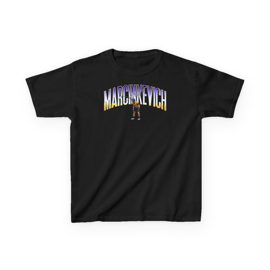 Josh Marcinkevich Big Last Name Kids Tee