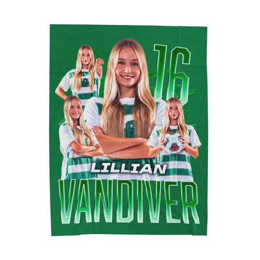 Lillian Vandiver 60"-80" Plush Blanket