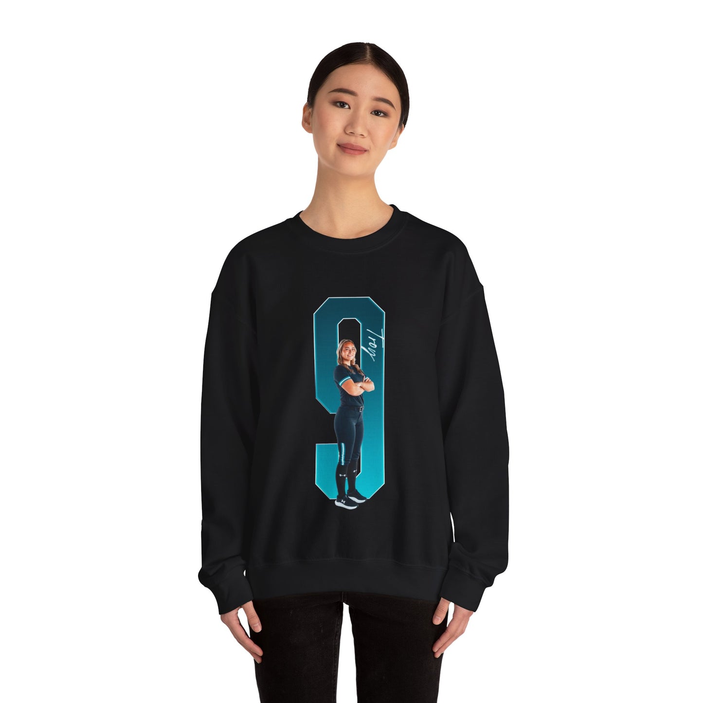 Reagan Troy Player Icon Number Crewneck Sweatshirt
