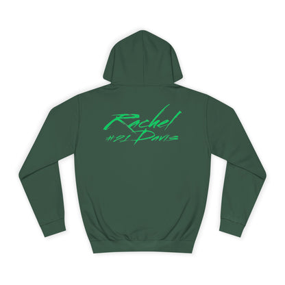 Rachel Davis Cursive Name & Number Premium Hoodie