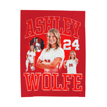 Ashley Wolfe 60"-80" Plush Blanket