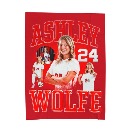 Ashley Wolfe 60"-80" Plush Blanket