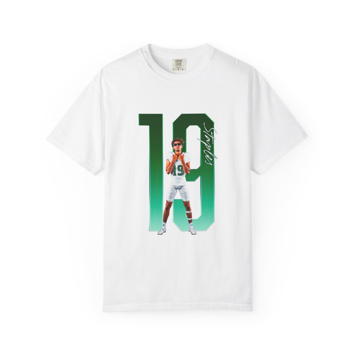 Berell Staples Player Icon Number Premium Tee