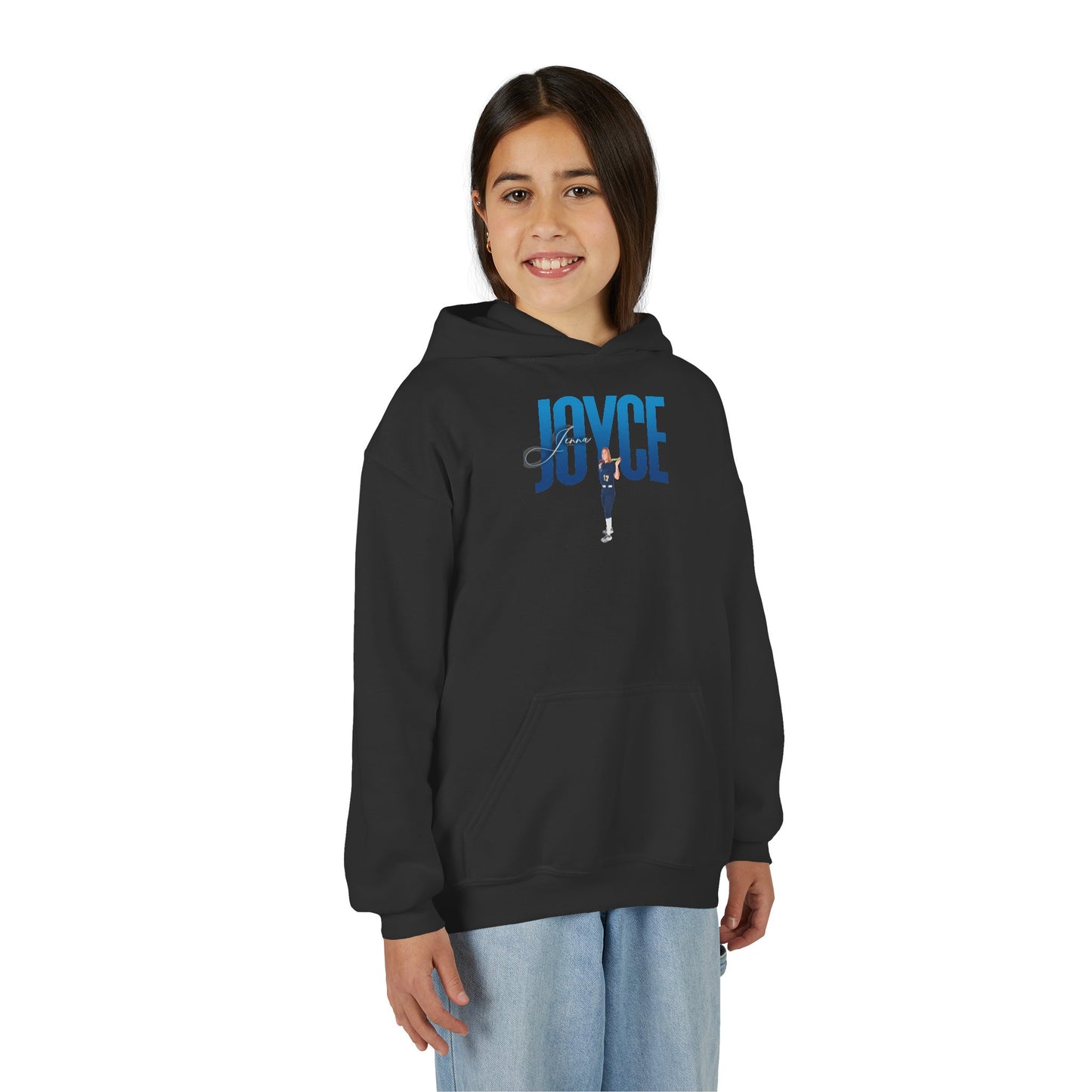 Jenna Joyce Big Last Name Kids Hoodie