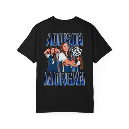Addison Morgan Logo Front & Back Premium Tee