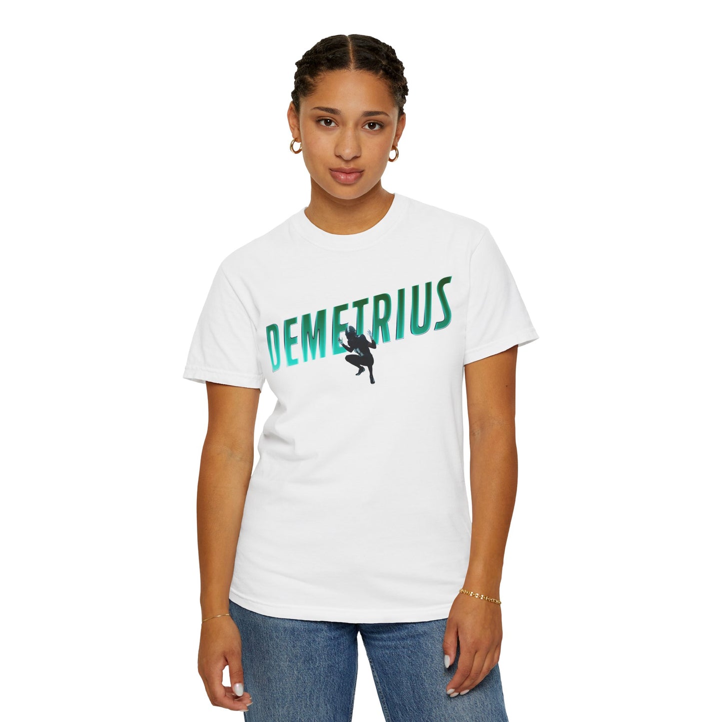 Demetrius Geathers Jr. Cursive Combo Premium Tee