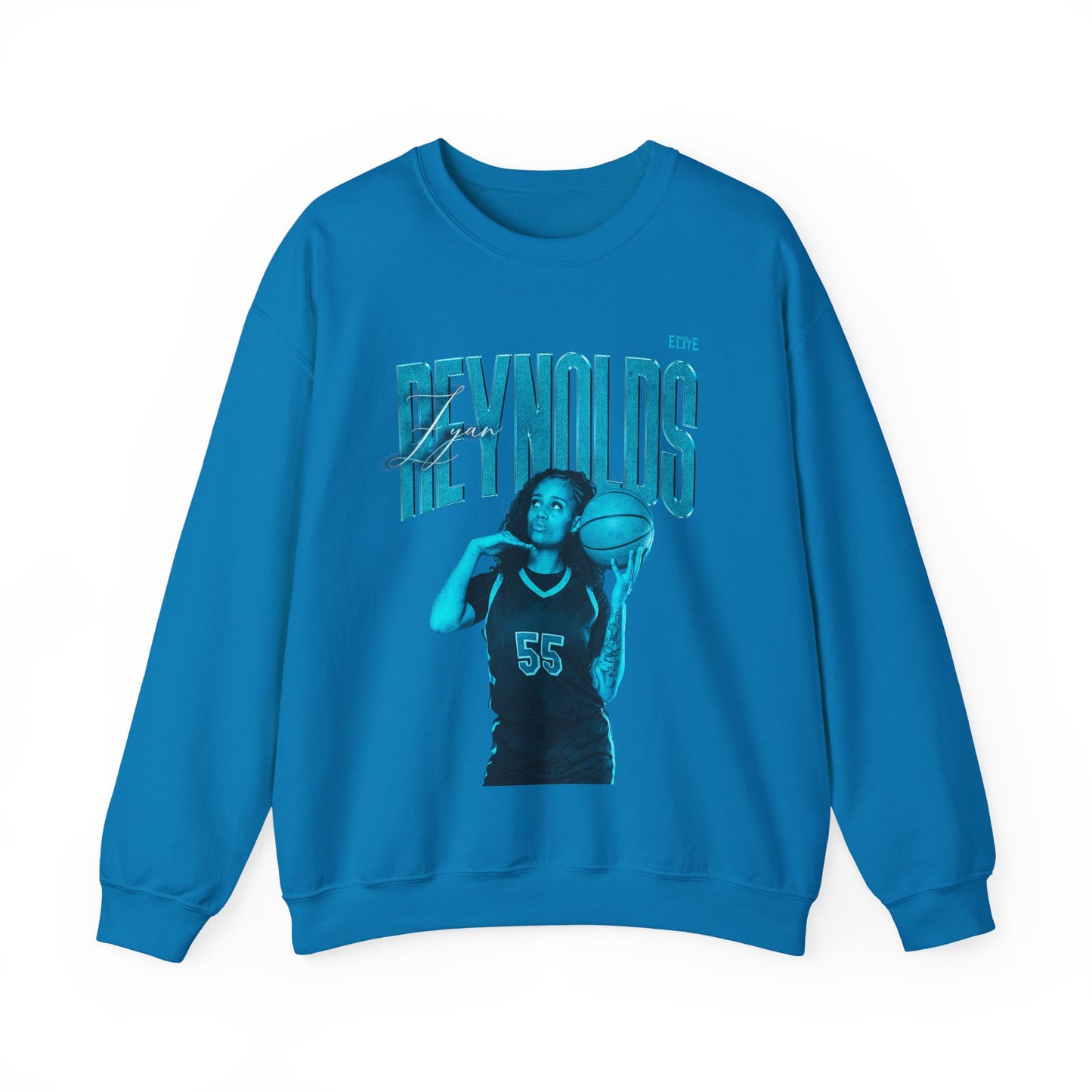 Zyan Reynolds Faded Glory Crewneck Sweatshirt