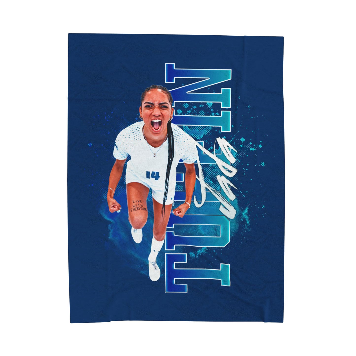 Jada Tuffin 60"-80" Plush Blanket