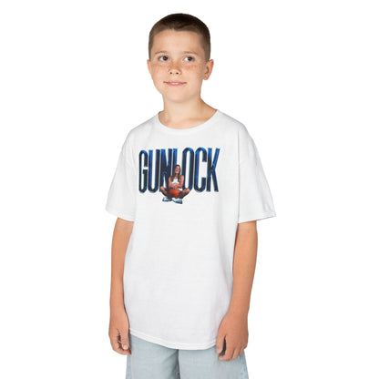 Braeden Gunlock Big Last Name Kids Tee