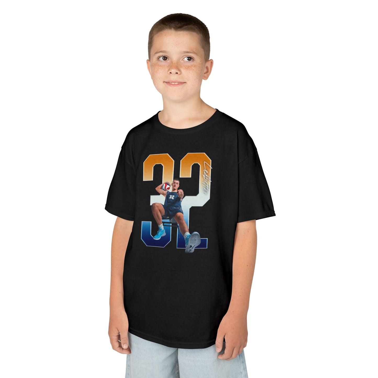 Blu Ledbetter Player Icon Number Kids Tee