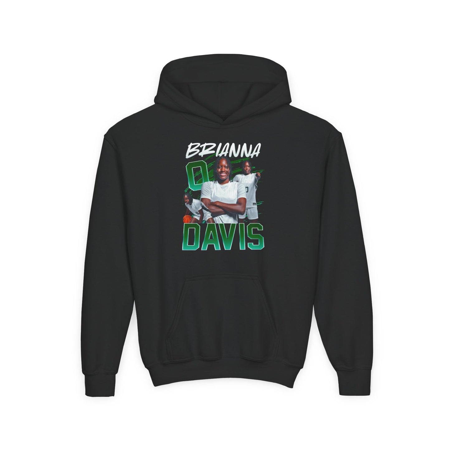 Brianna Davis White & Colored Combo Kids Hoodie
