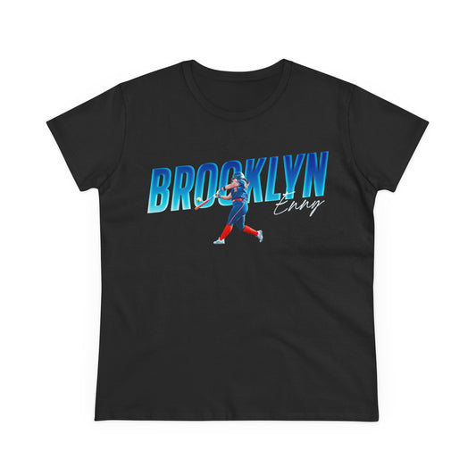 Brooklyn Enny Cursive Combo Colored Women's Tee
