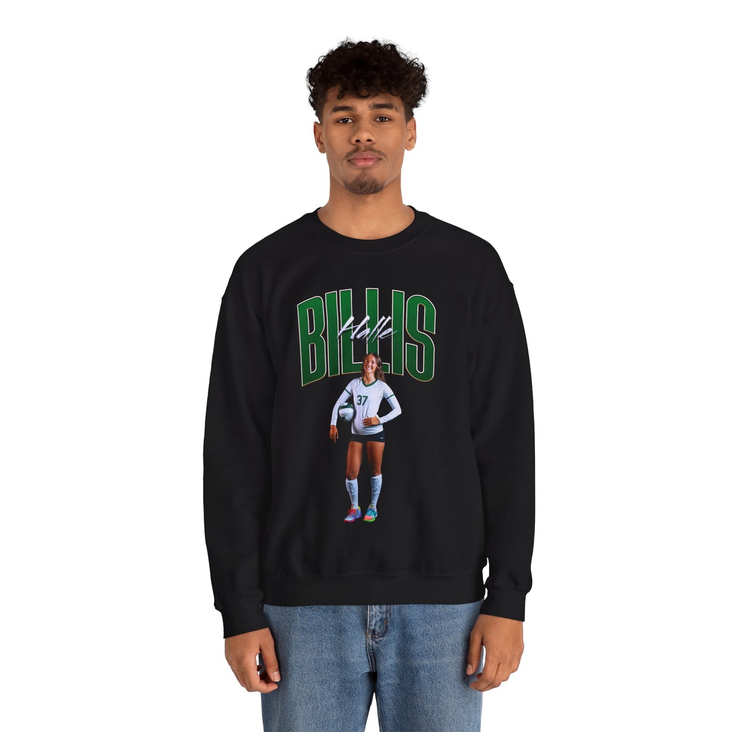 Halle Bills Athlete Glory Crewneck Sweatshirt