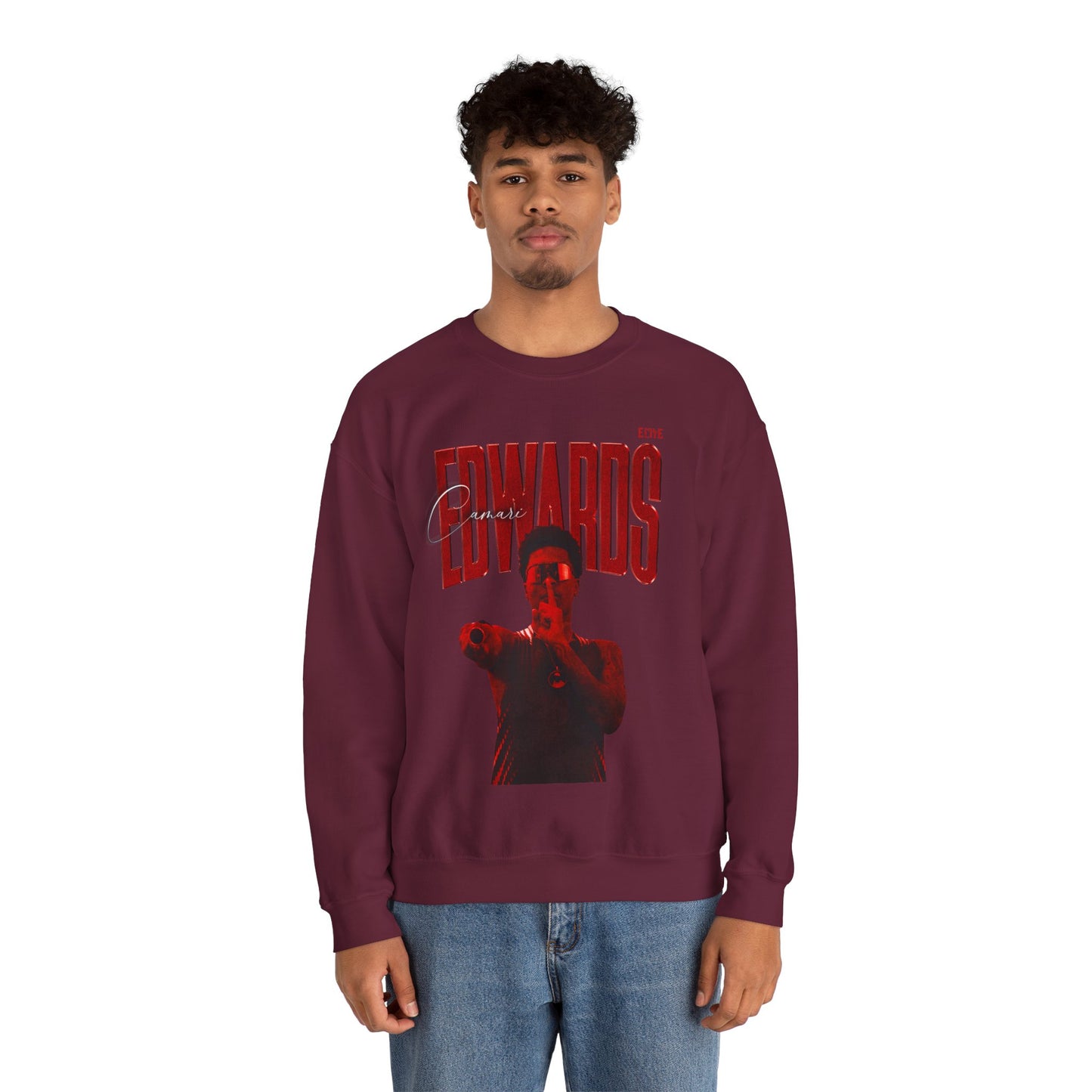 Camari Edwards Faded Glory Crewneck Sweatshirt