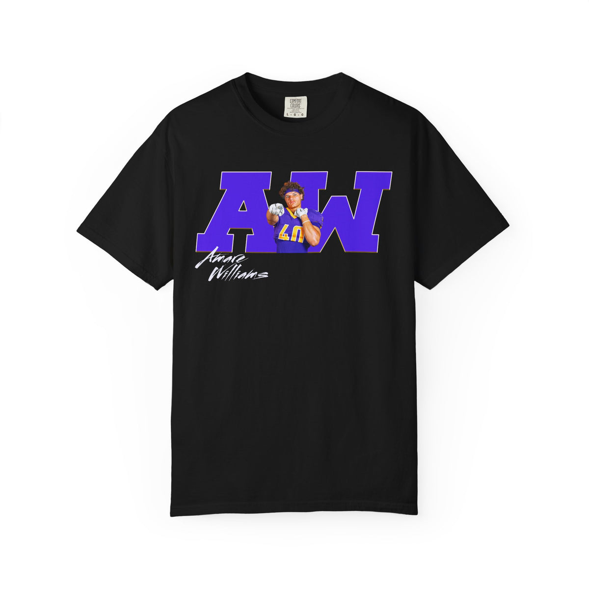 Amare Williams Big Initials Premium Tee