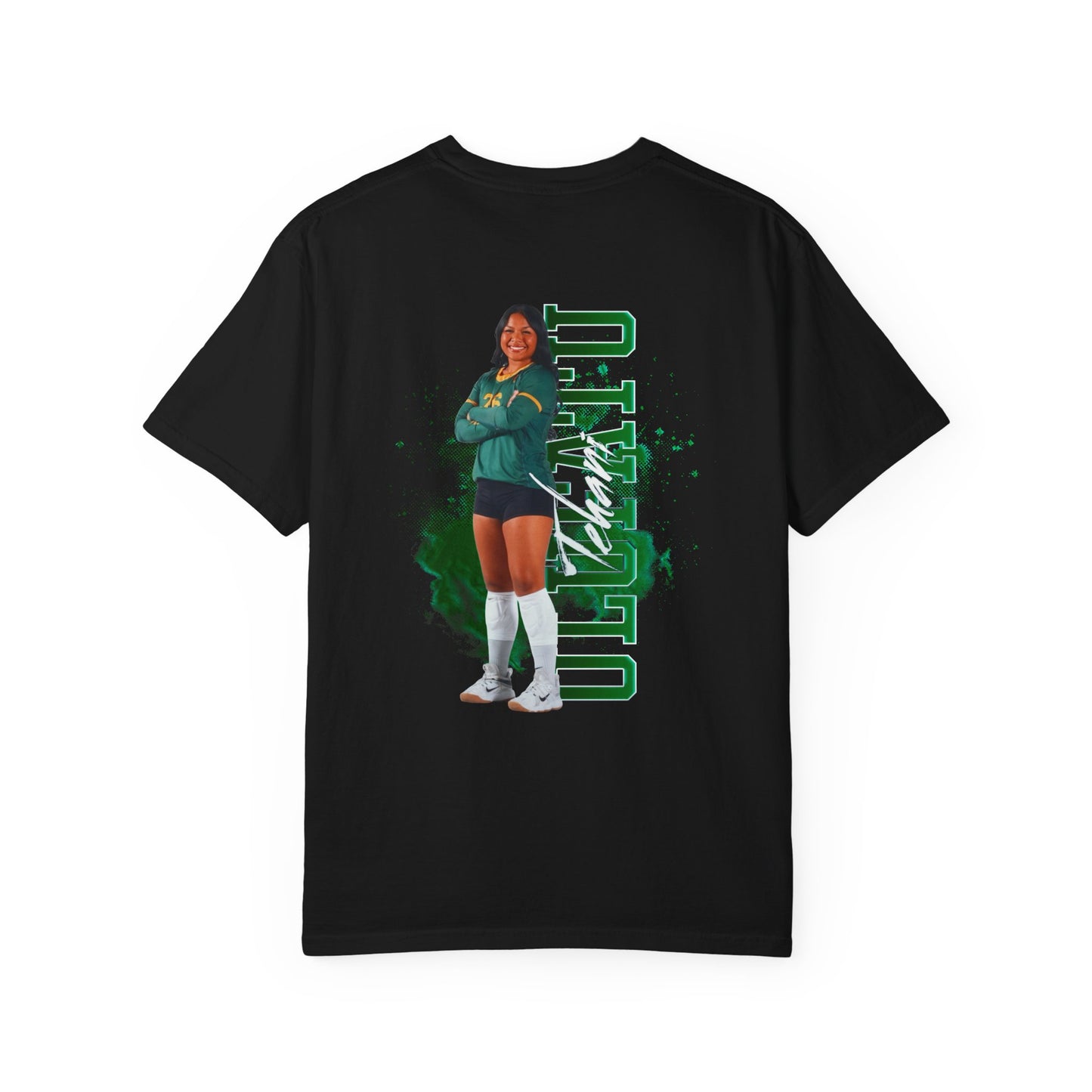 Tehani Ulufatu Logo Front & Back Premium Tee