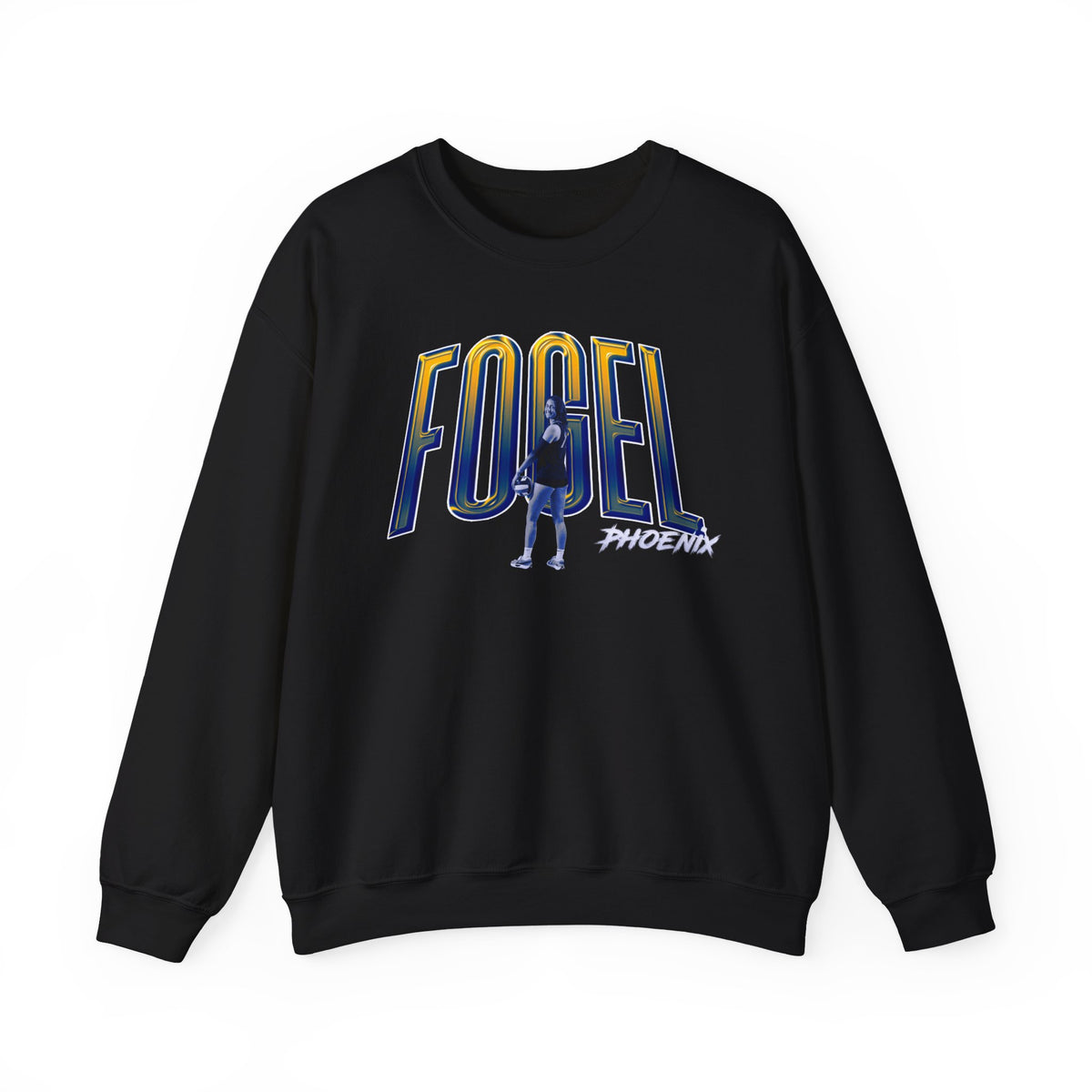 Phoenix Fogel Curved Combo Colored Crewneck Sweatshirt