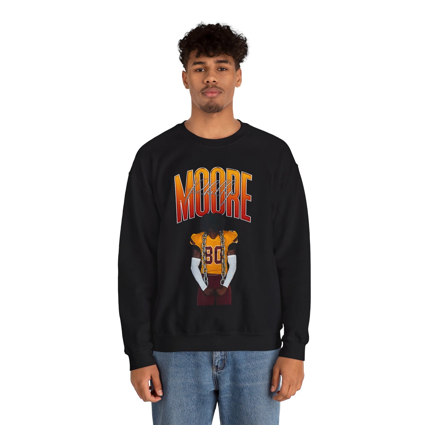 Phillip Moore Big Last Name Crewneck Sweatshirt