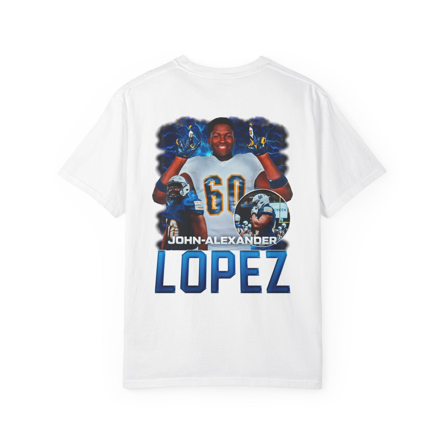 John-Alexander Lopez Logo Front & Back Premium Tee
