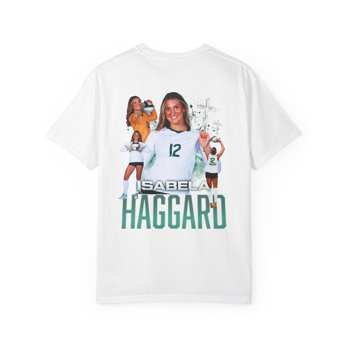 Isabela Haggard Logo Front & Back Premium Tee